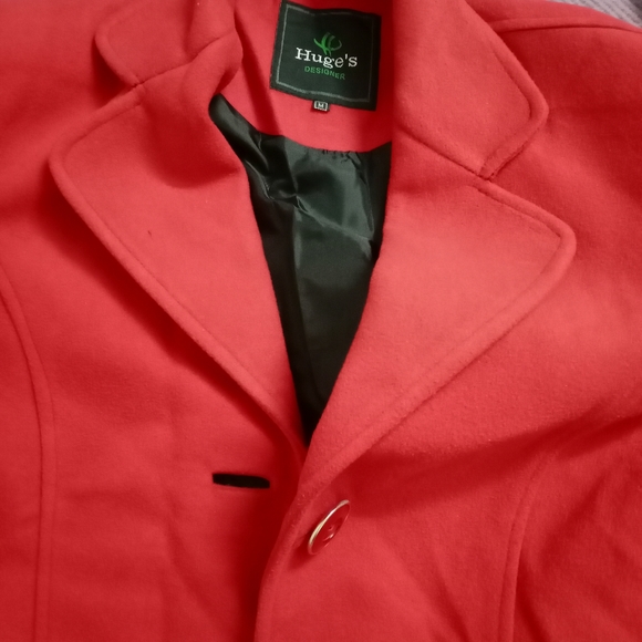 Solid Blazer / Long Coat for winters warm inside Cozy - Picture 4 of 4